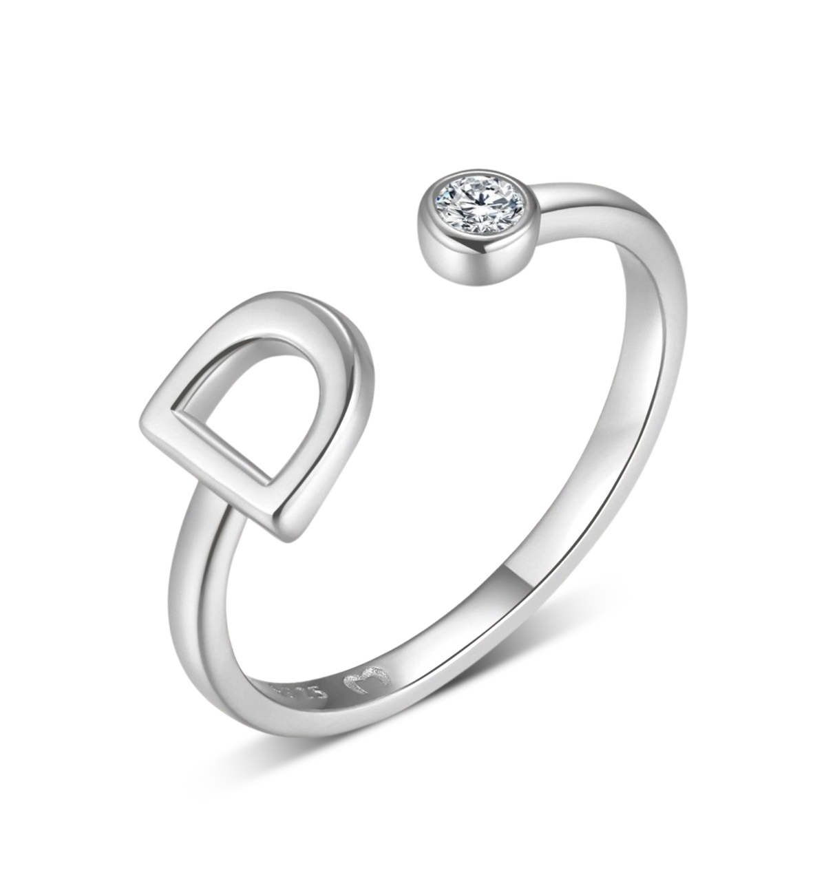 Bague Top Letter
