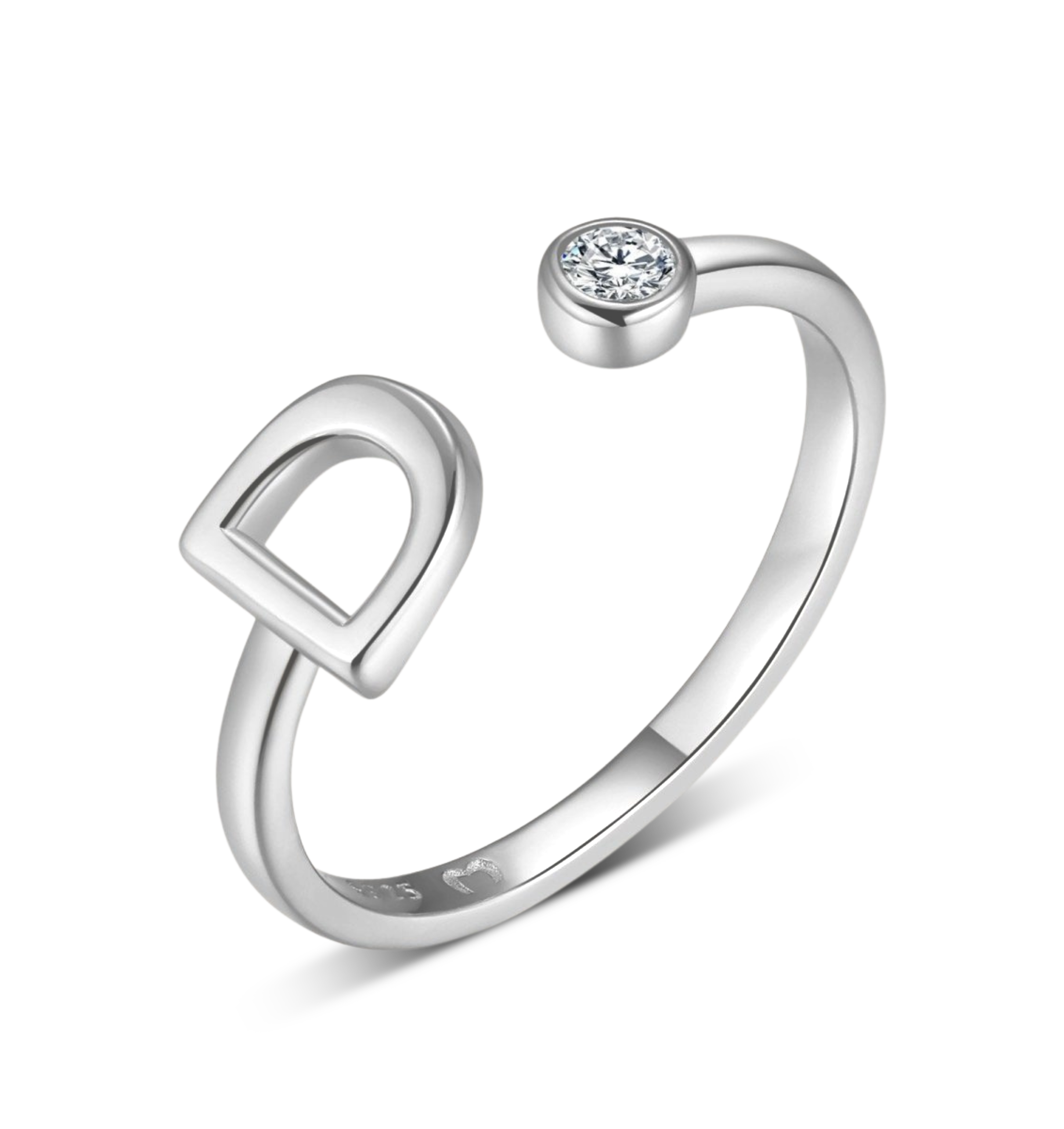 Bague Top Letter