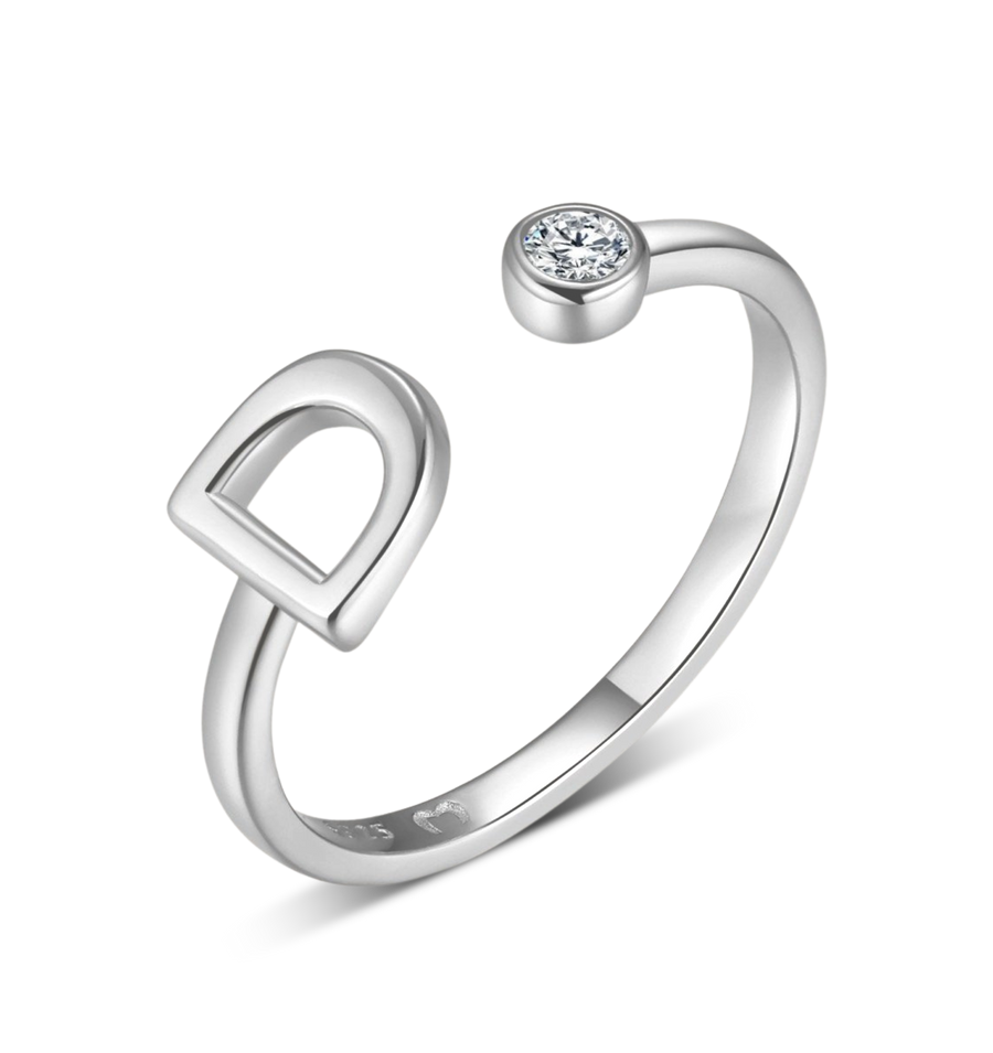 Bague Top Letter
