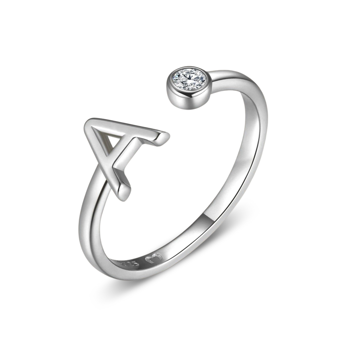 Bague Top Letter