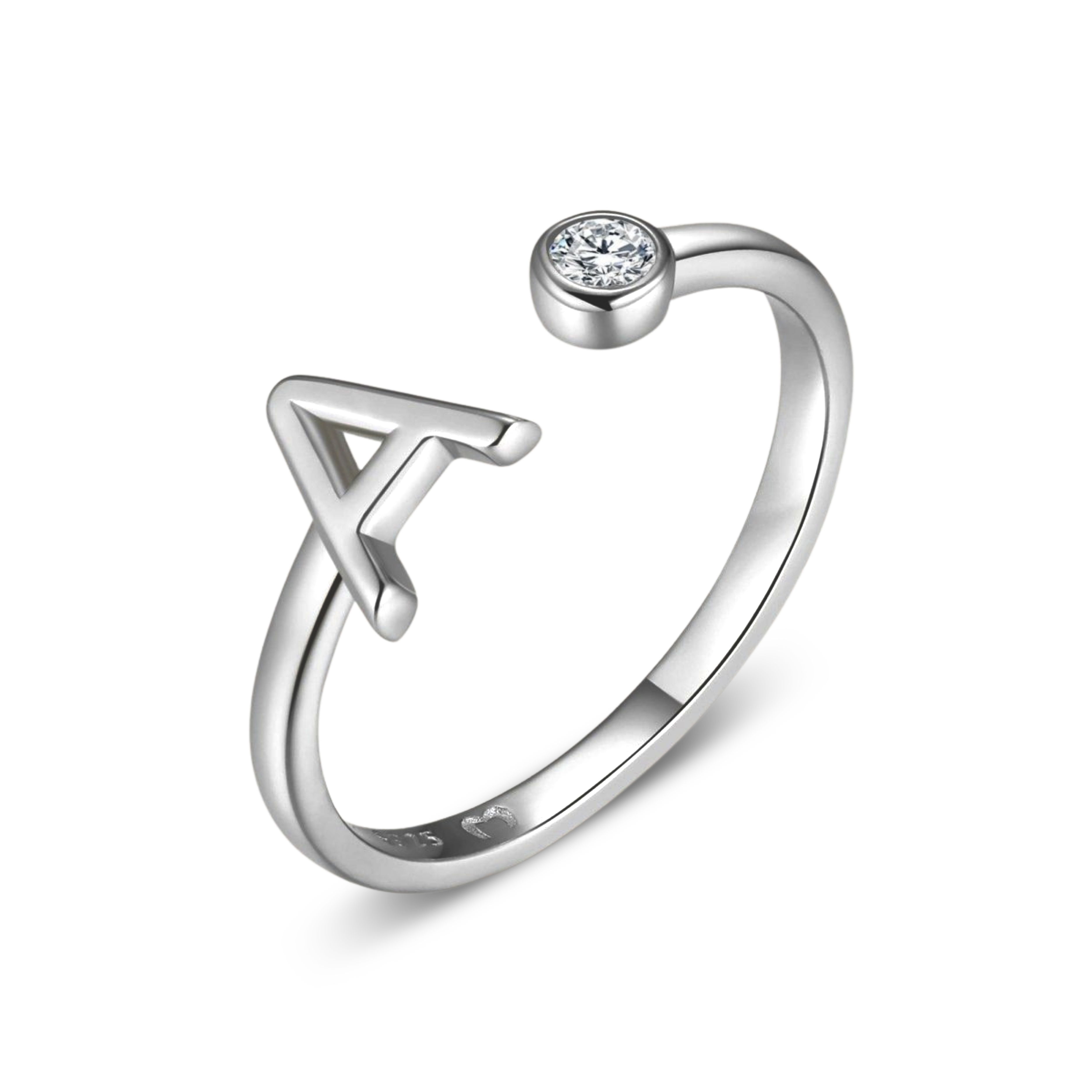 Bague Top Letter