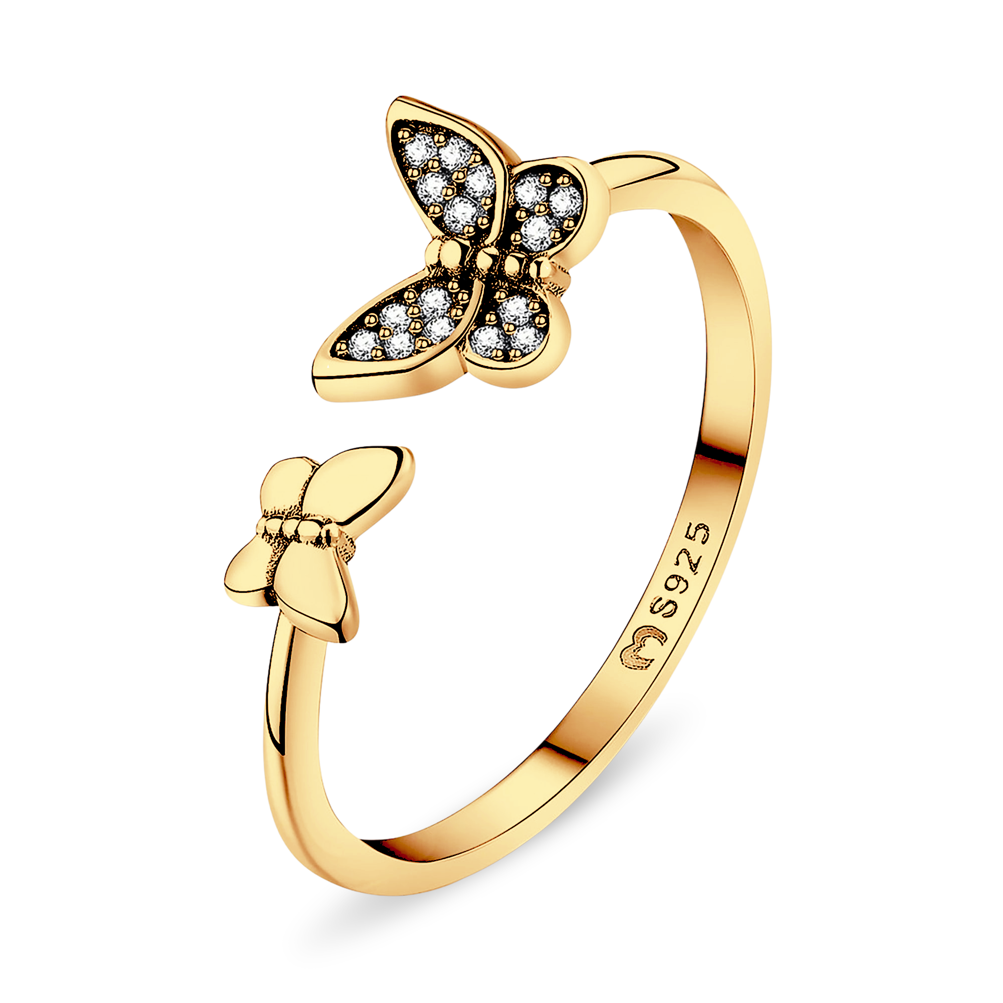 Little Butterflies Ring - SophiaJewels