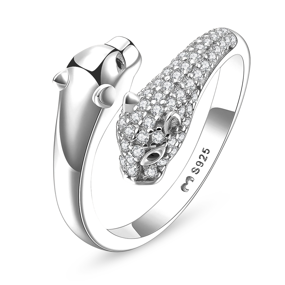 Sparkling Panther Ring - SophiaJewels