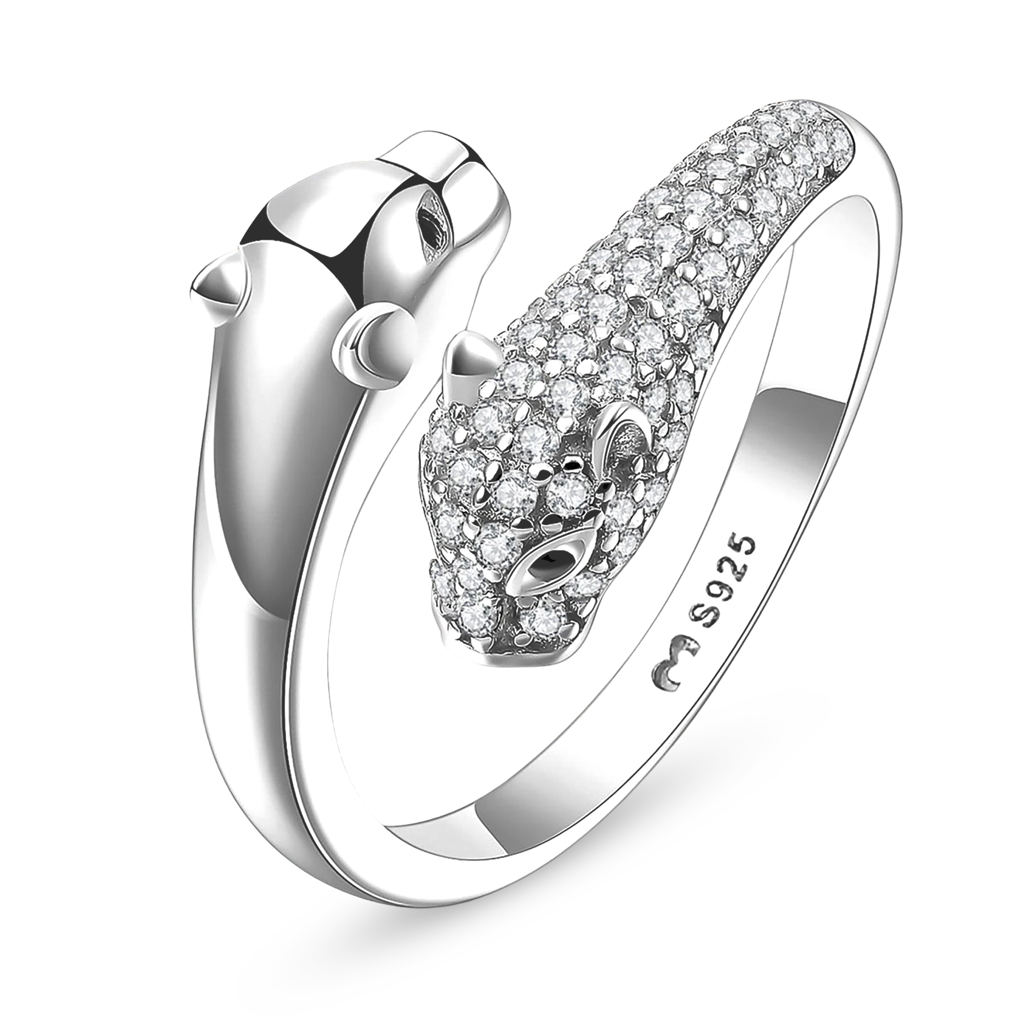 Sparkling Panther Ring - SophiaJewels