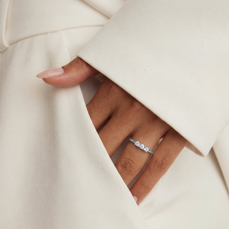 Bague Trois Lumineuses