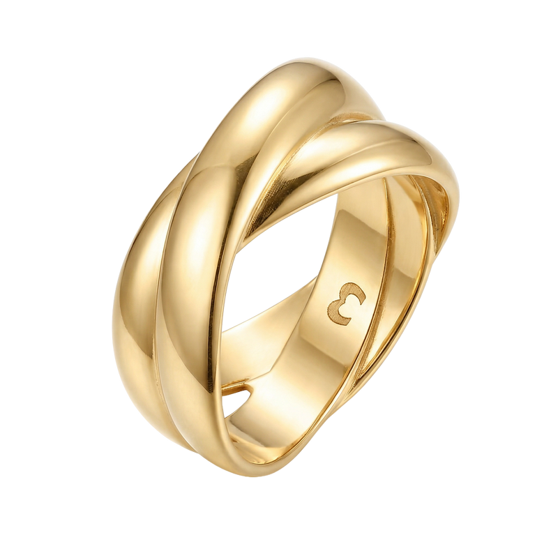 Drei leuchtende Ringe