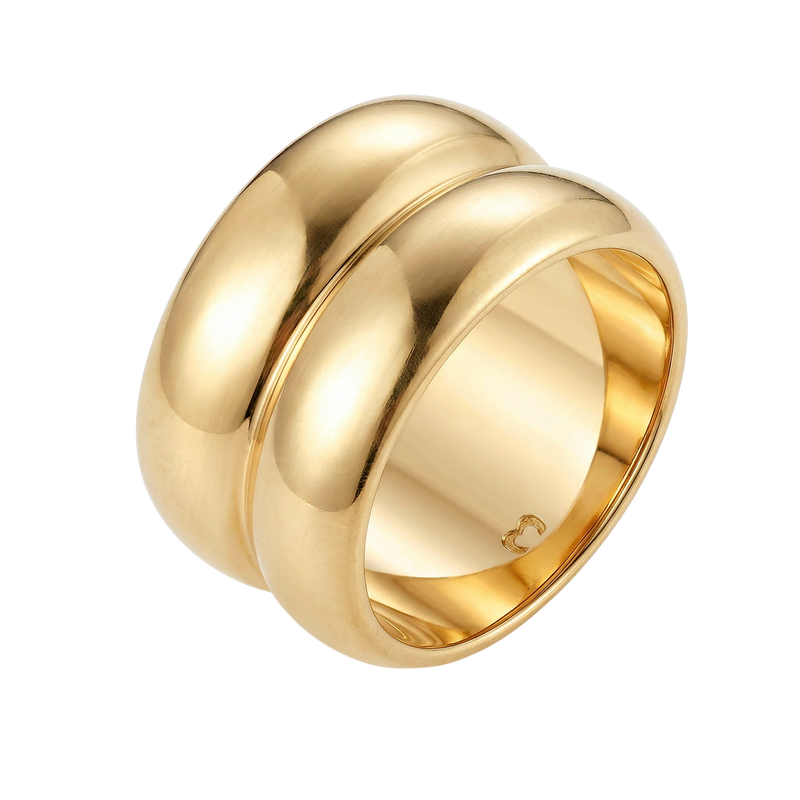 Drei leuchtende Ringe