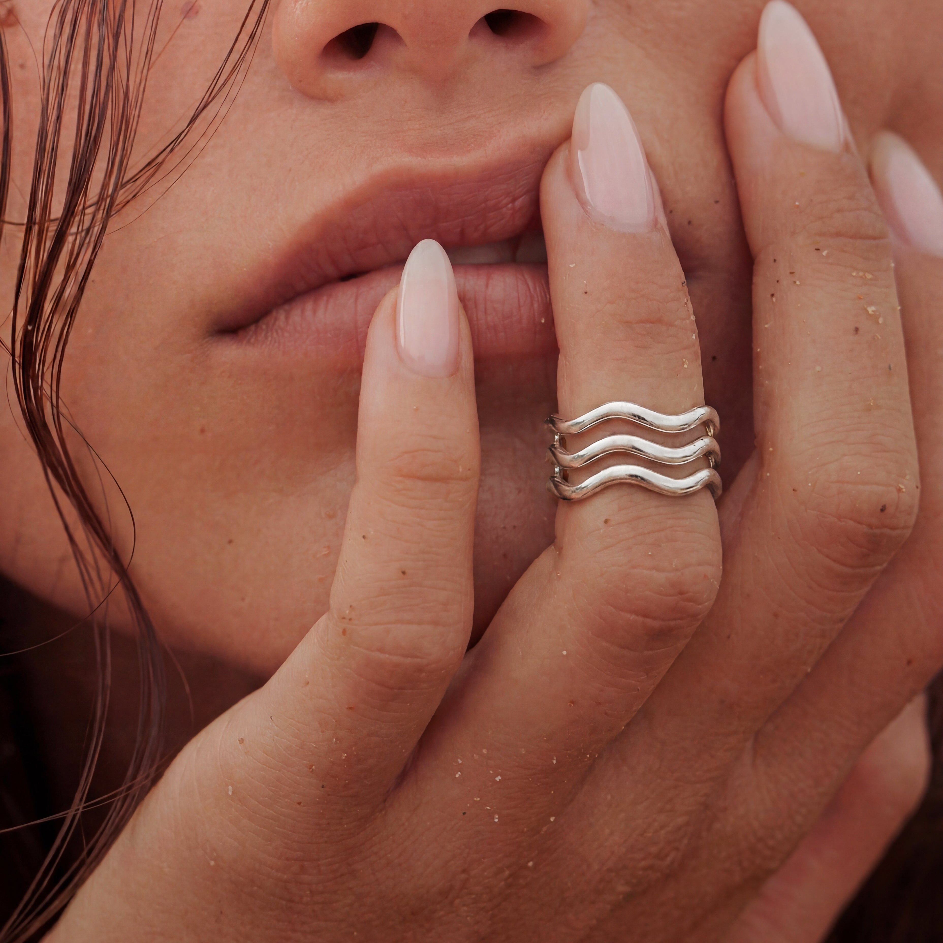 Wavy Bands Ring