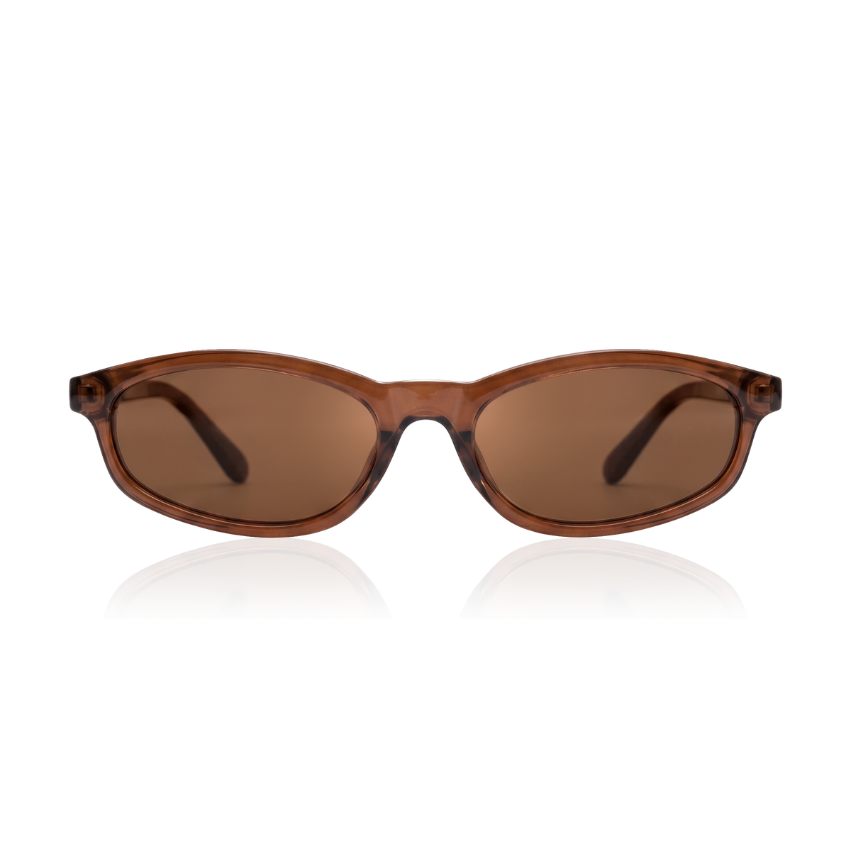 Lunettes de soleil femme Pulse ~ Marron-Marron