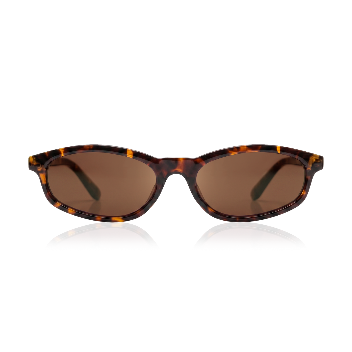 Damen-Sonnenbrille Pulse ~ Braun Schildpatt G.