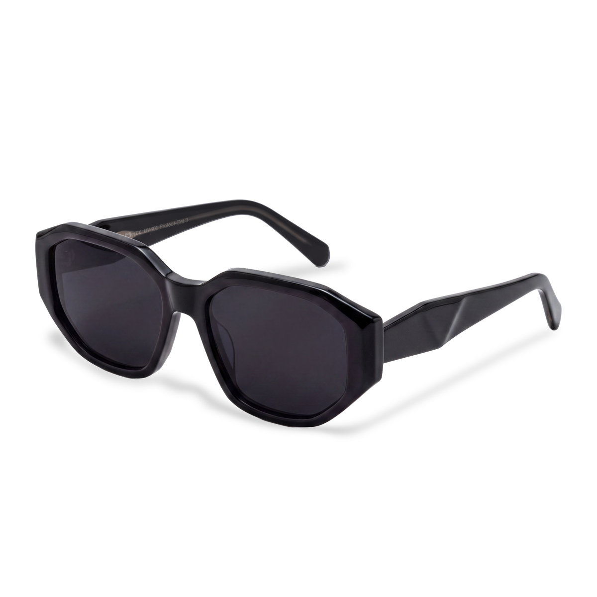 Lunettes de soleil pour femme Sculpt ~ Noir-Noir