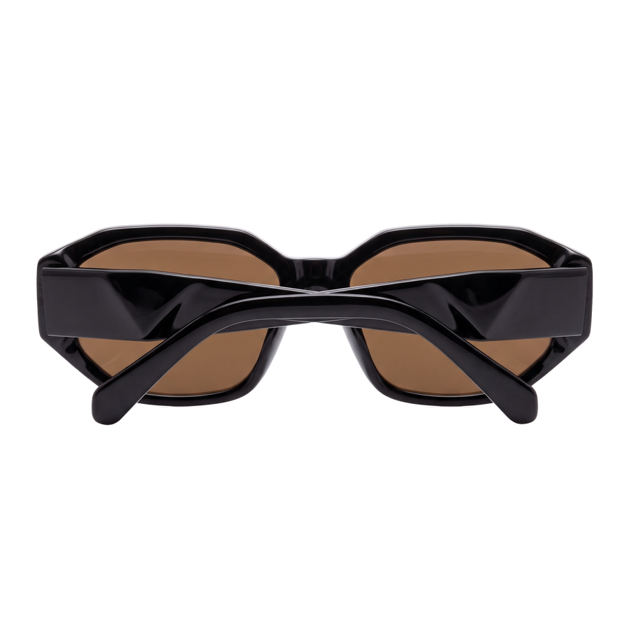 Occhiali da sole da donna Sculpt ~ nero-marrone