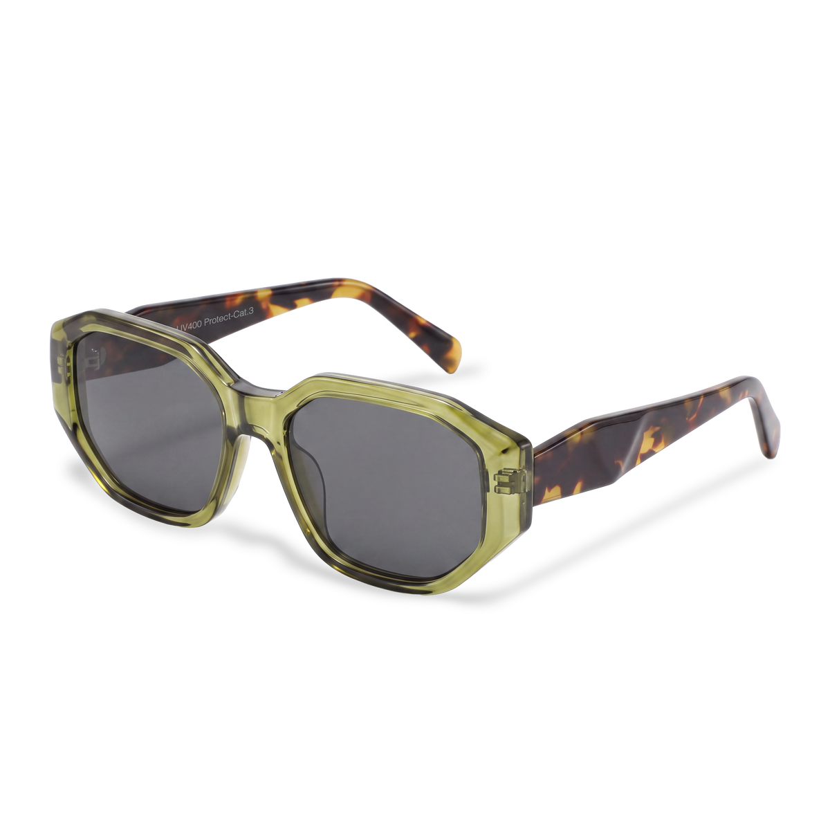 Sonnenbrille Damen Sculpt ~ Grün T-Schwarz