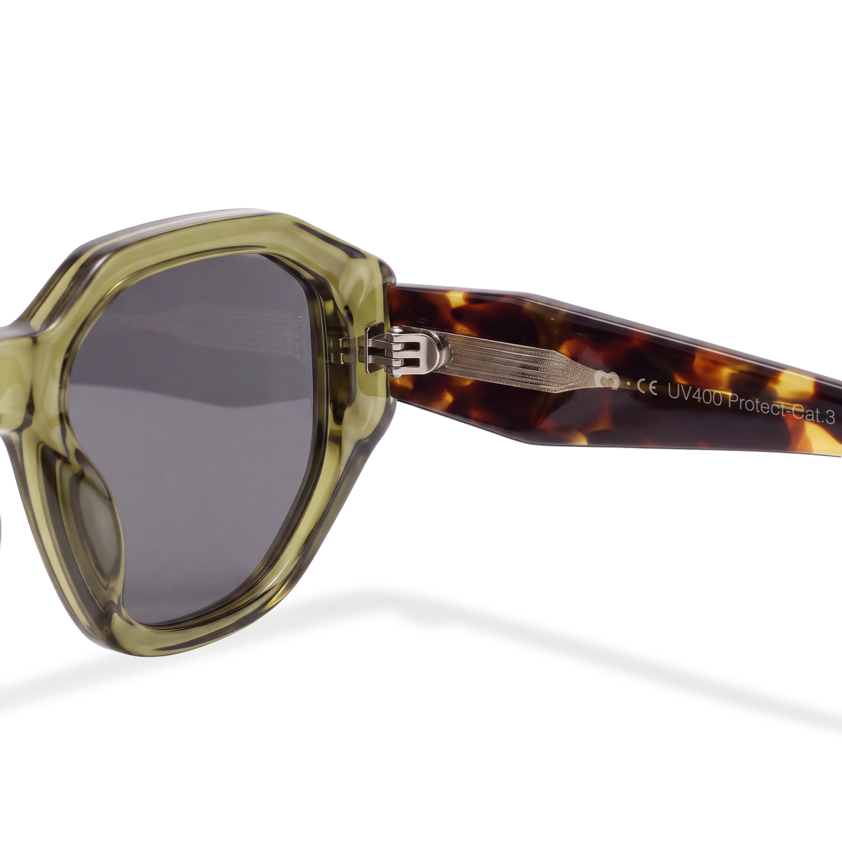 Sonnenbrille Damen Sculpt ~ Grün T-Schwarz