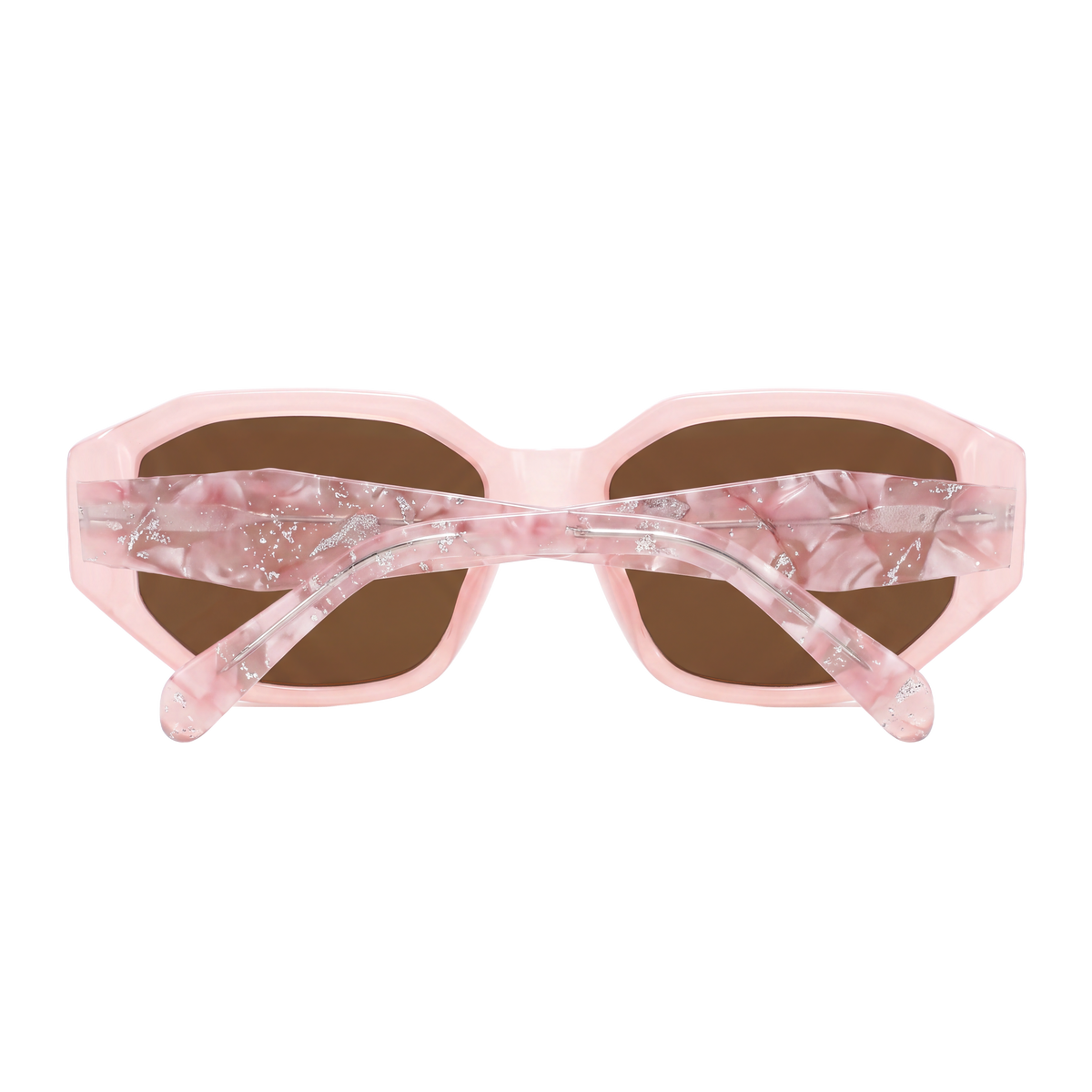 Lunettes de soleil femme Sculpt ~ rose T-marron