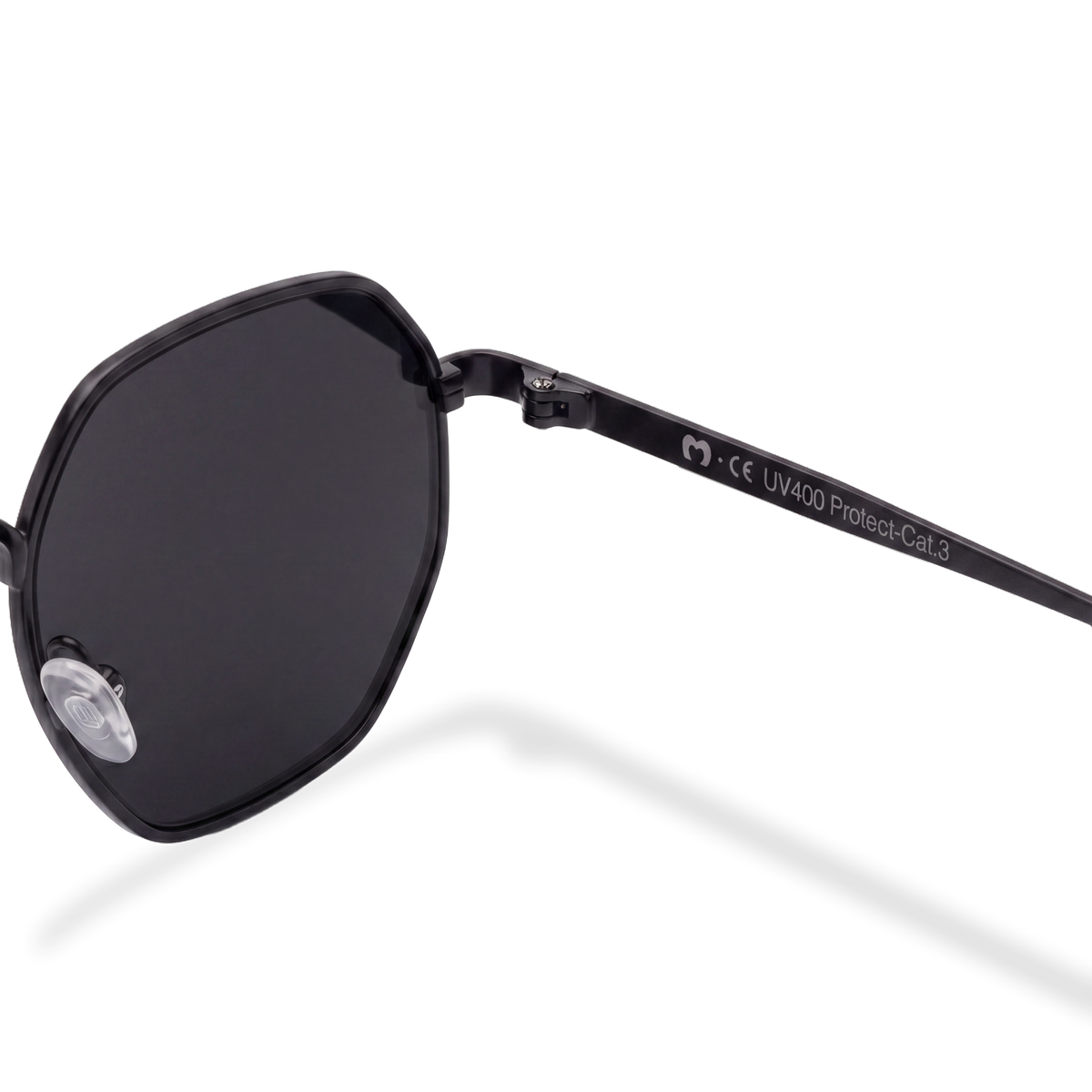 Lunettes de soleil femme Silhouette ~ Noir-Noir