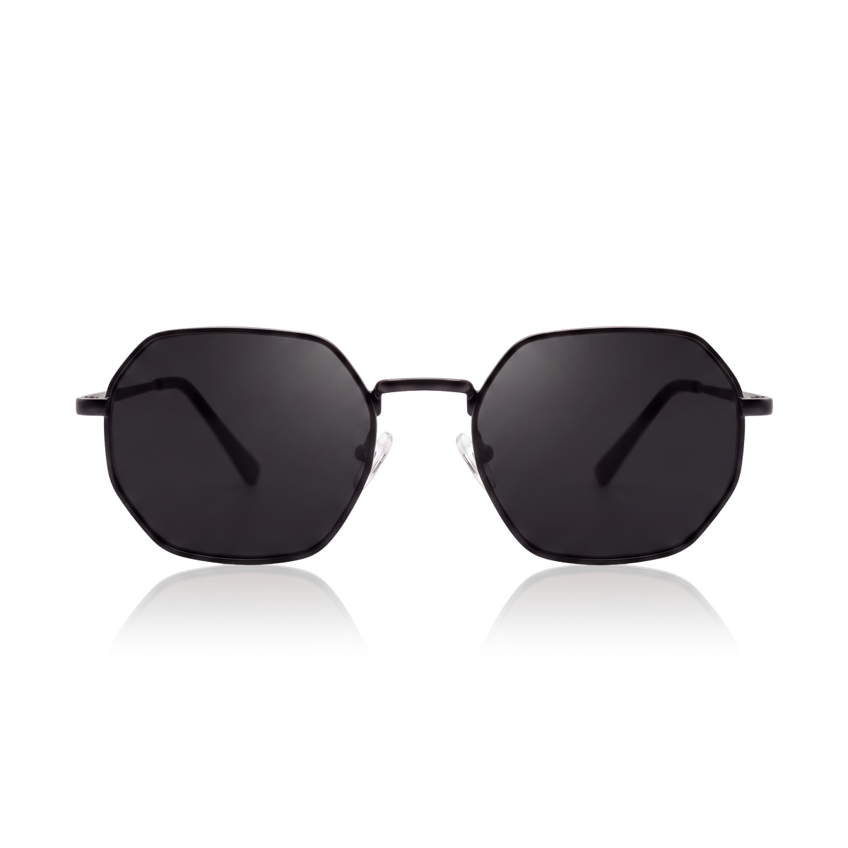 Lunettes de soleil femme Silhouette ~ Noir-Noir