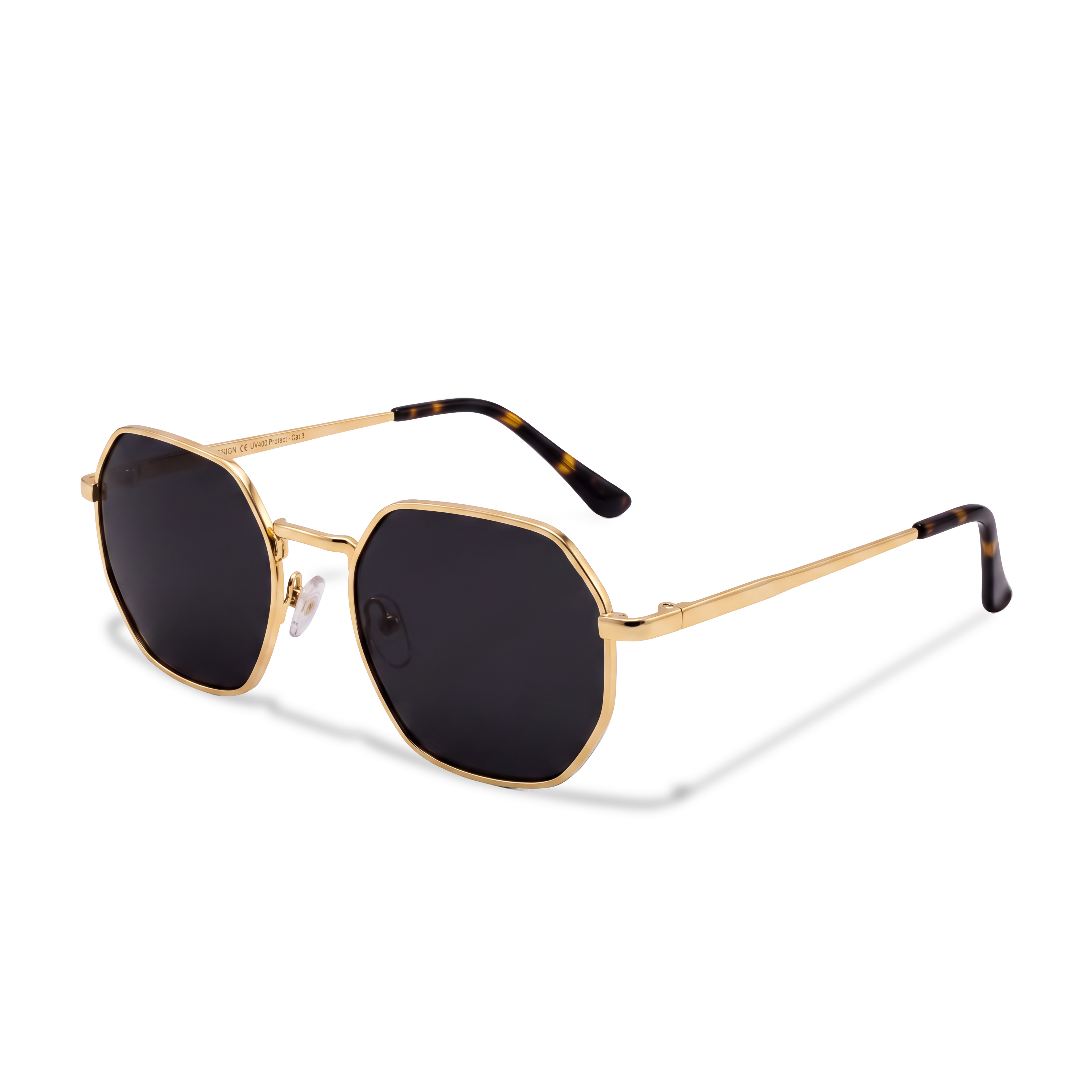 Lunettes de soleil pour femme Silhouette ~ Dorée-Noire