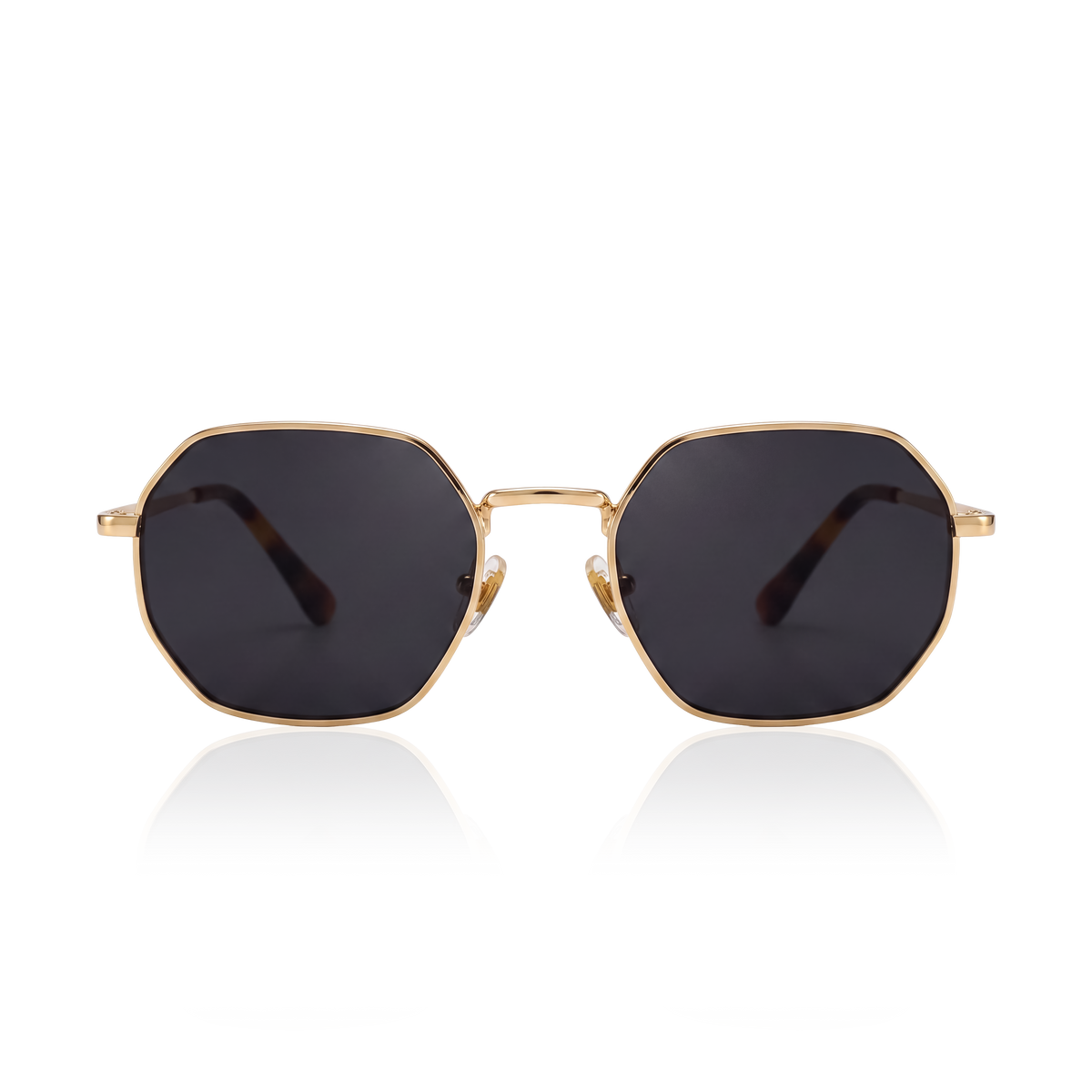 Lunettes de soleil pour femme Silhouette ~ Dorée-Noire