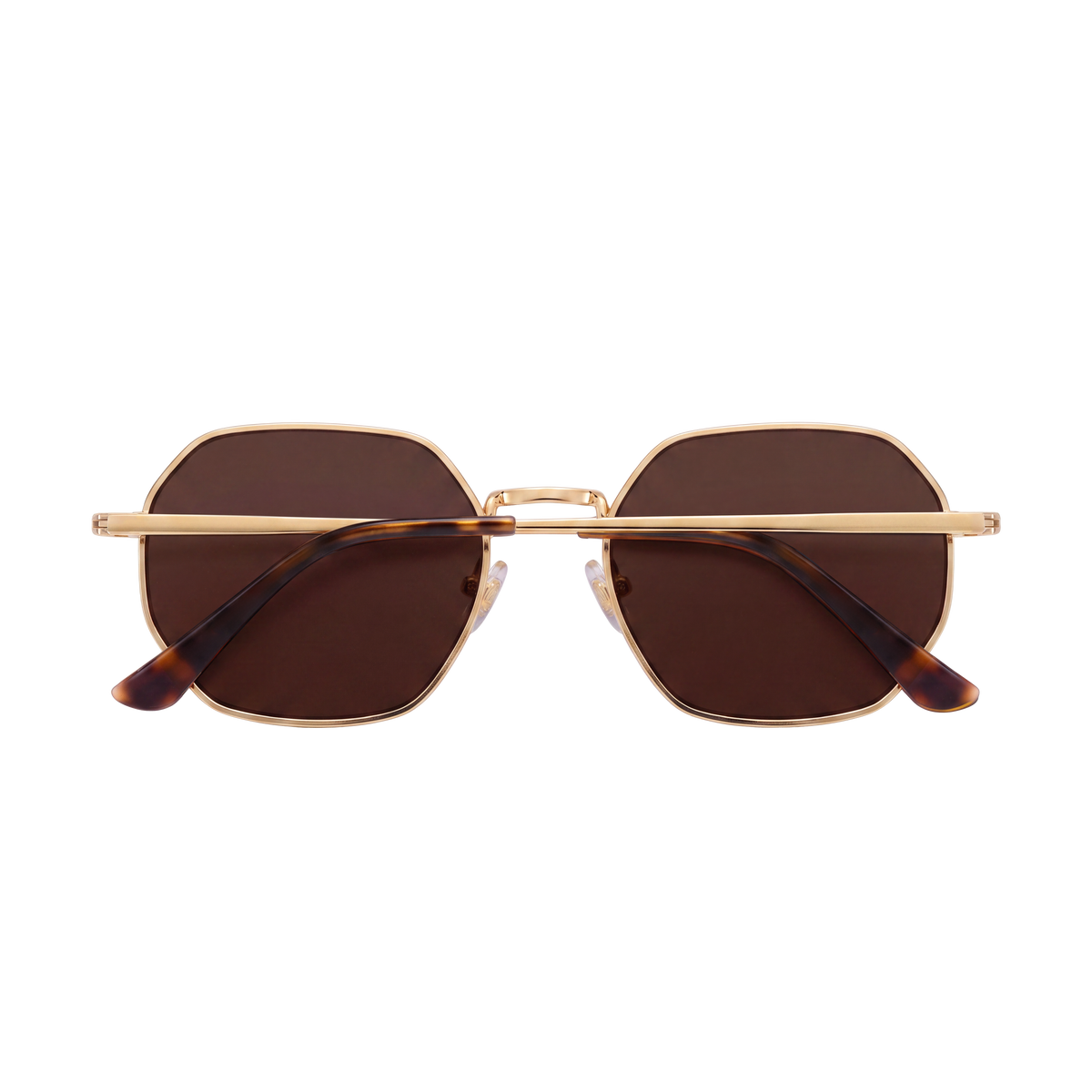 Lunettes de soleil pour femme Silhouette ~ doré-marron
