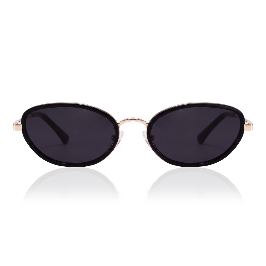 Occhiali da sole da donna Contour ~ dorato-nero