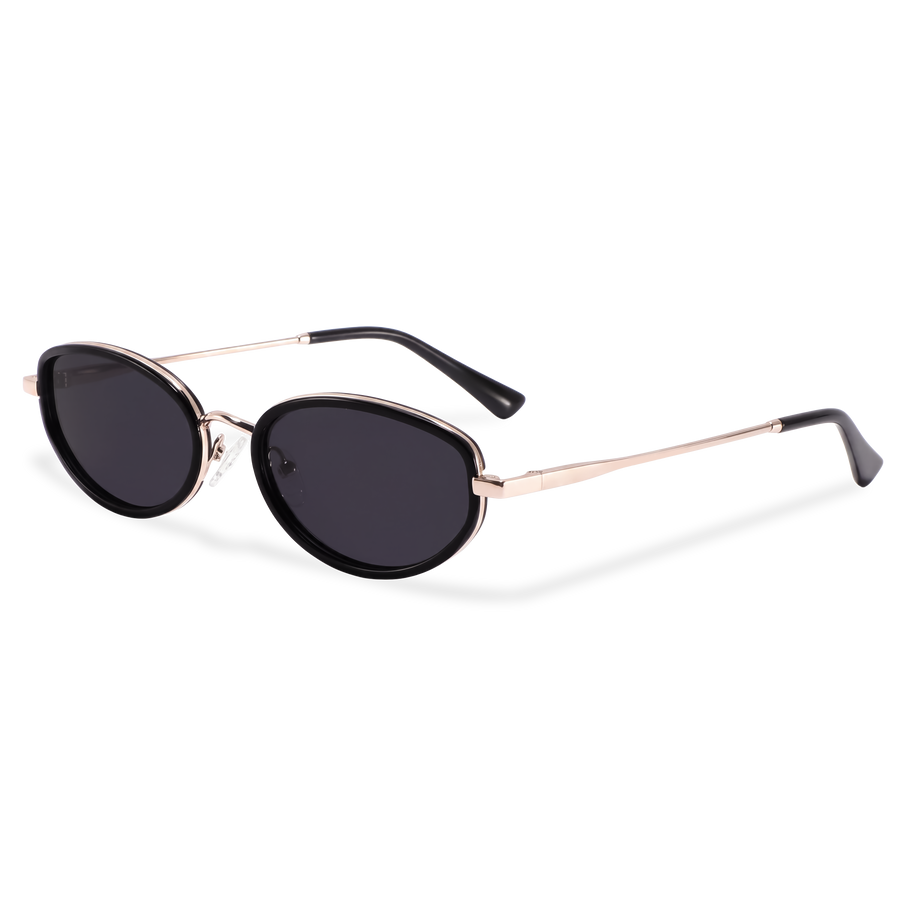 Occhiali da sole da donna Contour ~ dorato-nero