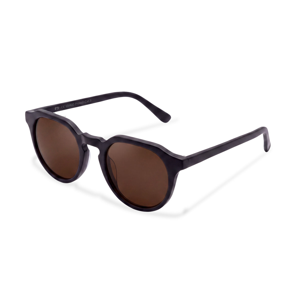Lunettes de soleil femme Nova ~ noir-marron