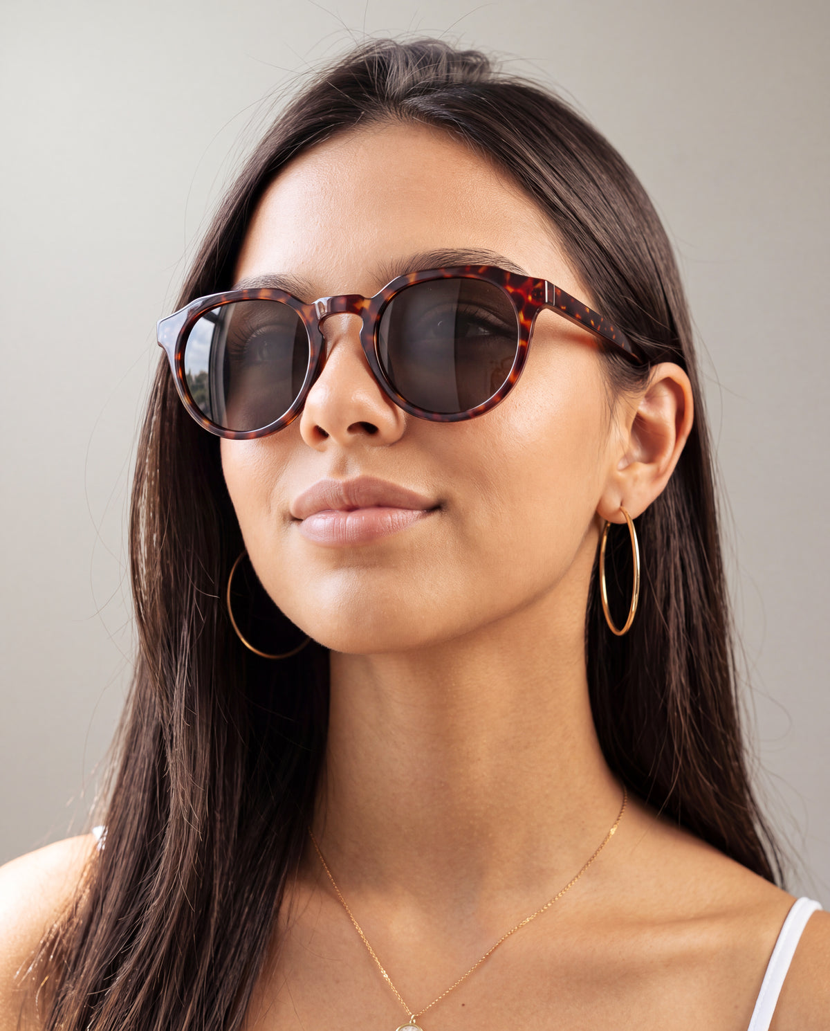 Lunettes de soleil femme Nova ~ écaille de tortue-noir