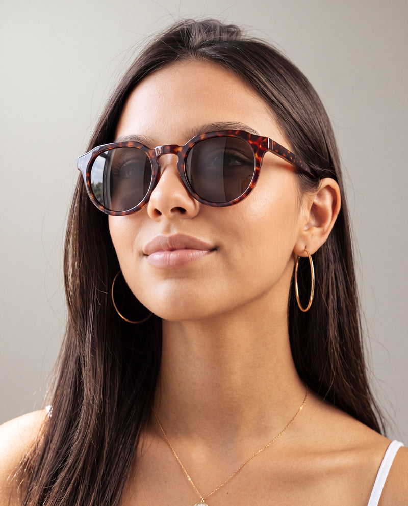Sonnenbrille für Damen Nova ~ Schildpatt-Schwarz
