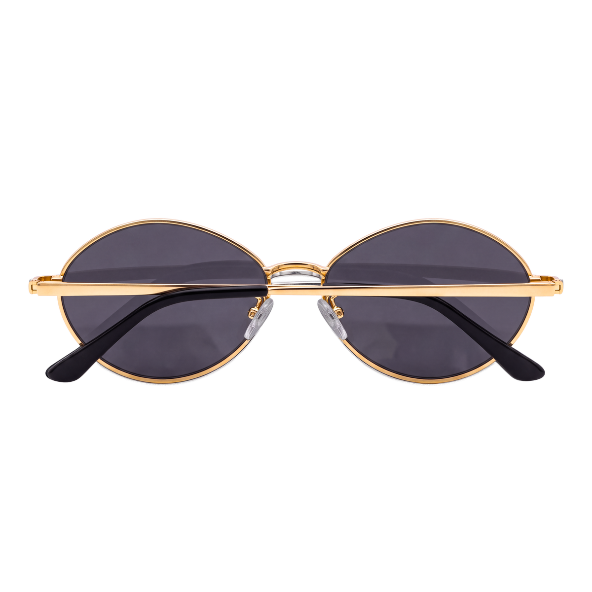 Lunettes de soleil femme Loop ~ dorées et noires