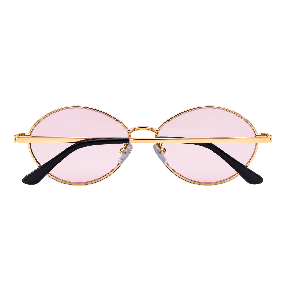 Lunettes de soleil femme Loop ~ doré-rose