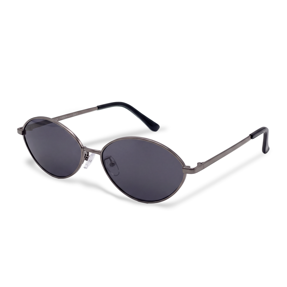 Lunettes de soleil pour femme Loop ~ gris-noir