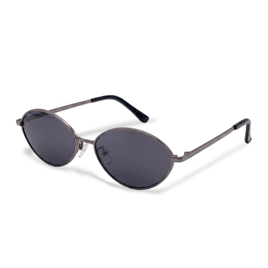 Occhiali da sole da donna Loop ~ grigio-nera