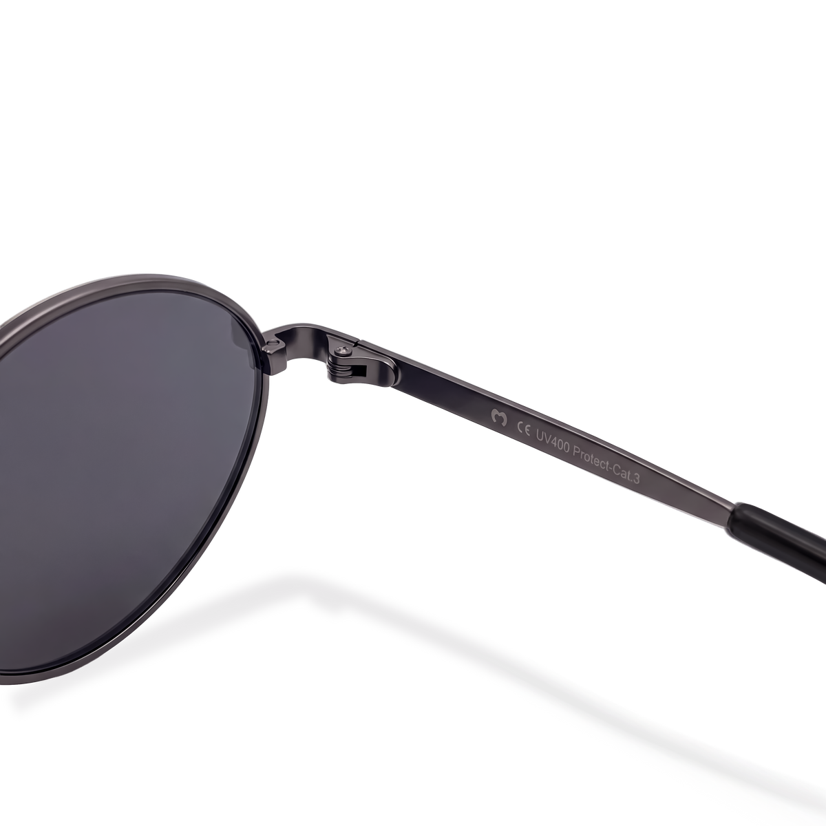 Lunettes de soleil pour femme Loop ~ gris-noir