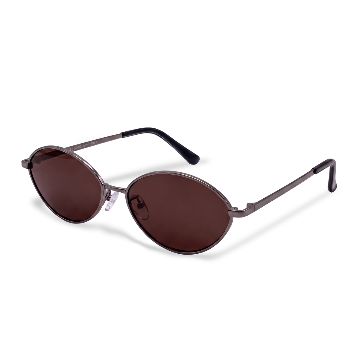 Lunettes de soleil femme Loop ~ gris-brun