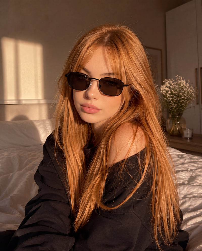Sonnenbrille für Damen Siren ~ Schwarz-Braun