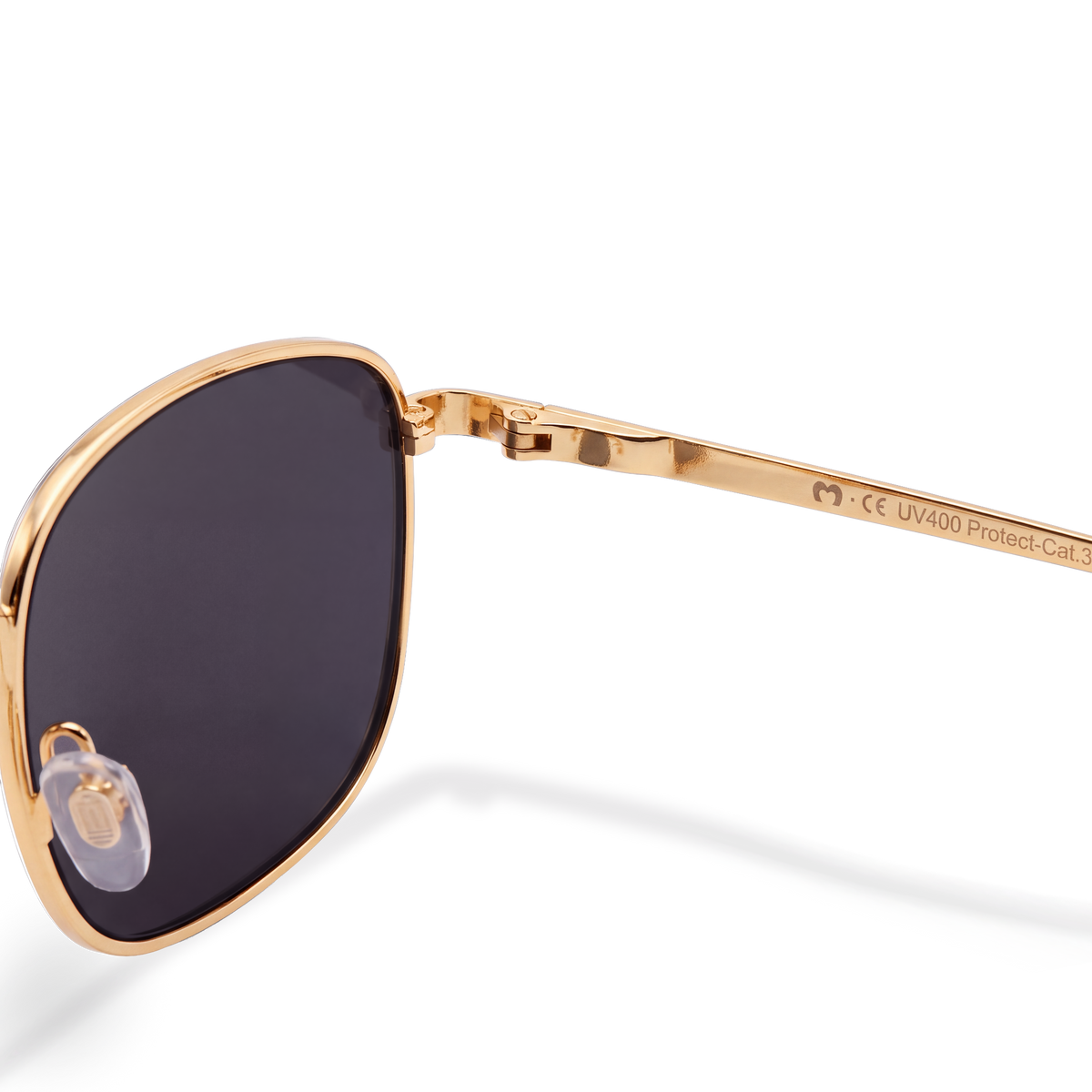 Sonnenbrille für Damen Siren ~ Gold-Schwarz