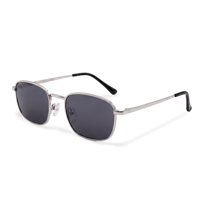 Sonnenbrille für Damen Siren ~ Silber-Schwarz