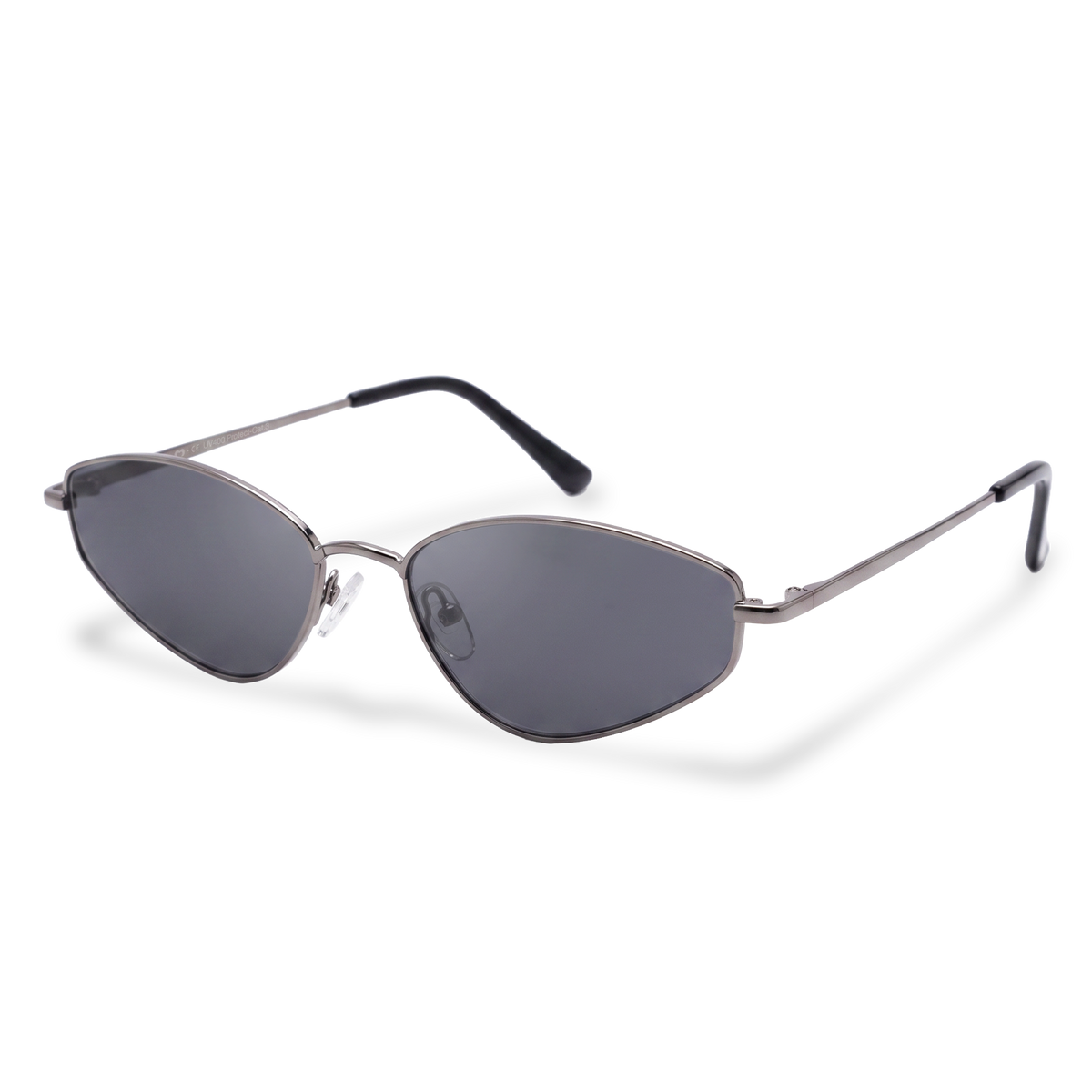 Sonnenbrille für Damen Soleil ~ Grau-Schwarz