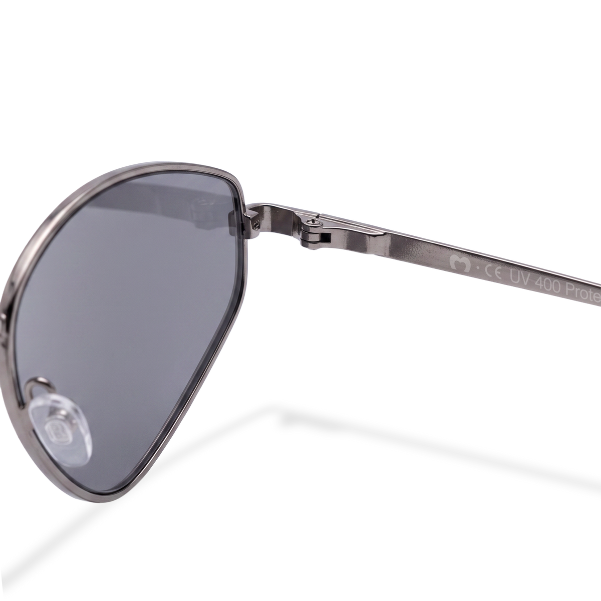 Sonnenbrille für Damen Soleil ~ Grau-Schwarz