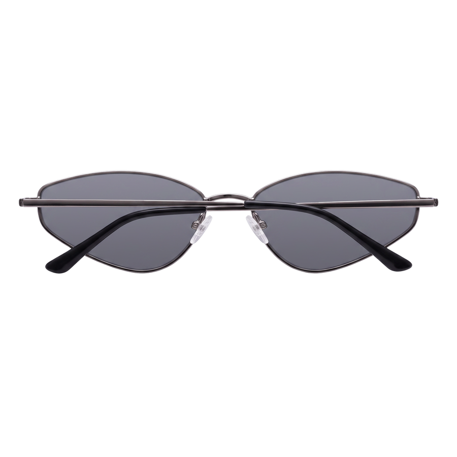Occhiali da sole donna Soleil ~ grigio-nero