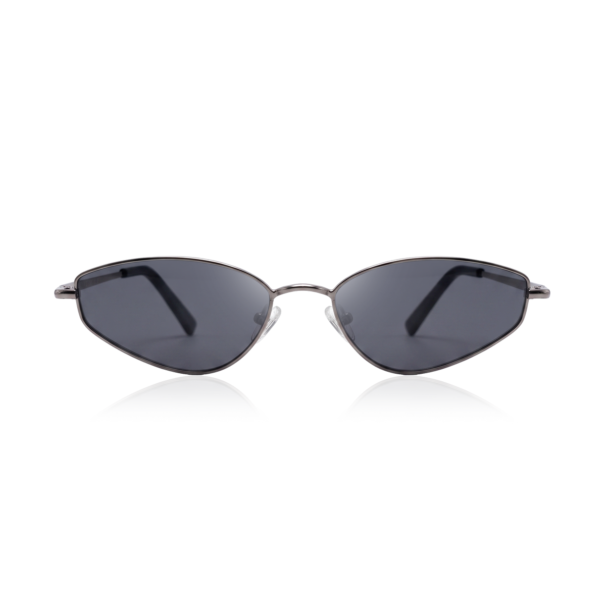 Sonnenbrille für Damen Soleil ~ Grau-Schwarz