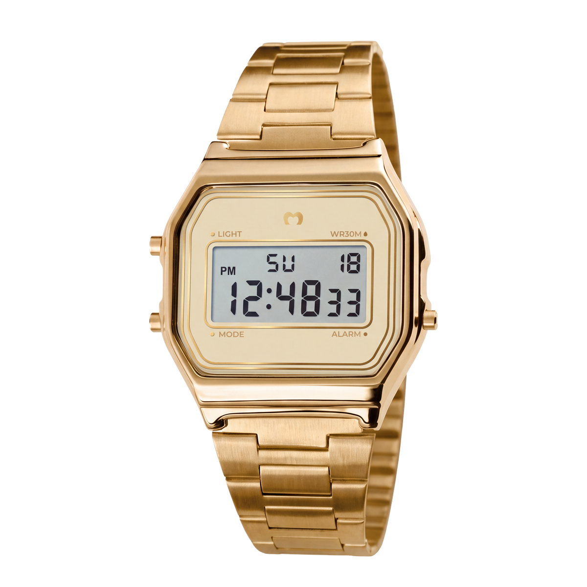 Vintage-Digitaluhr ~ Golden