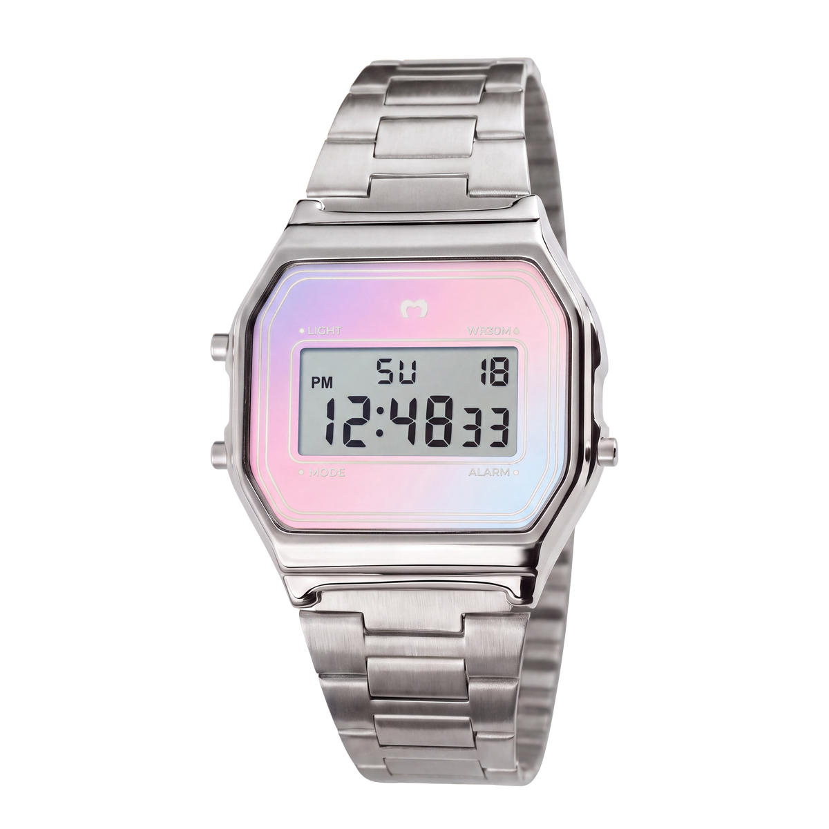 Orologio digitale vintage ~ Silver-Sky