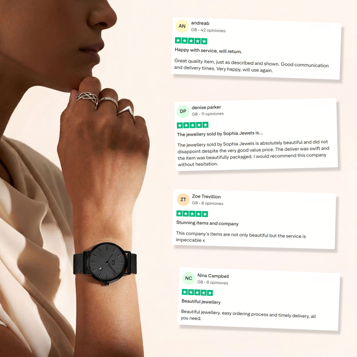 Lumea Watch ~ Anthracite