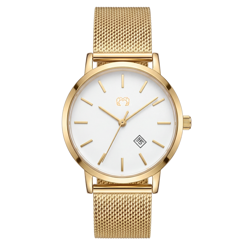 Marseille Uhr ~ Weißgold