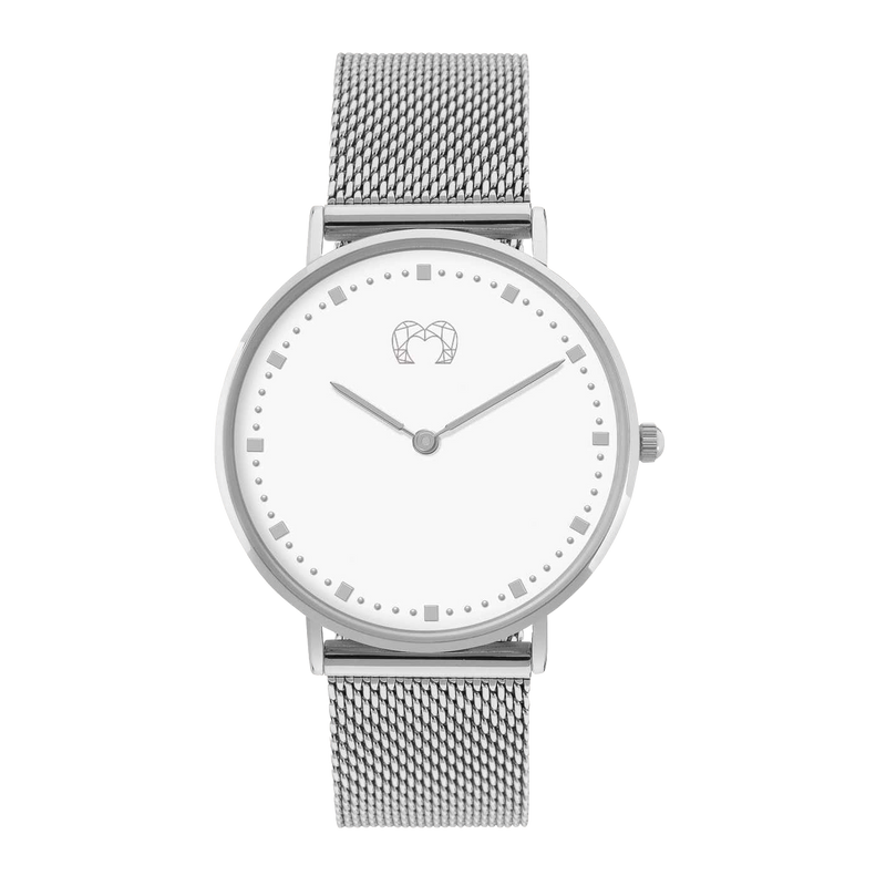 Juliet Watch ~ SilverWhite - SophiaJewels