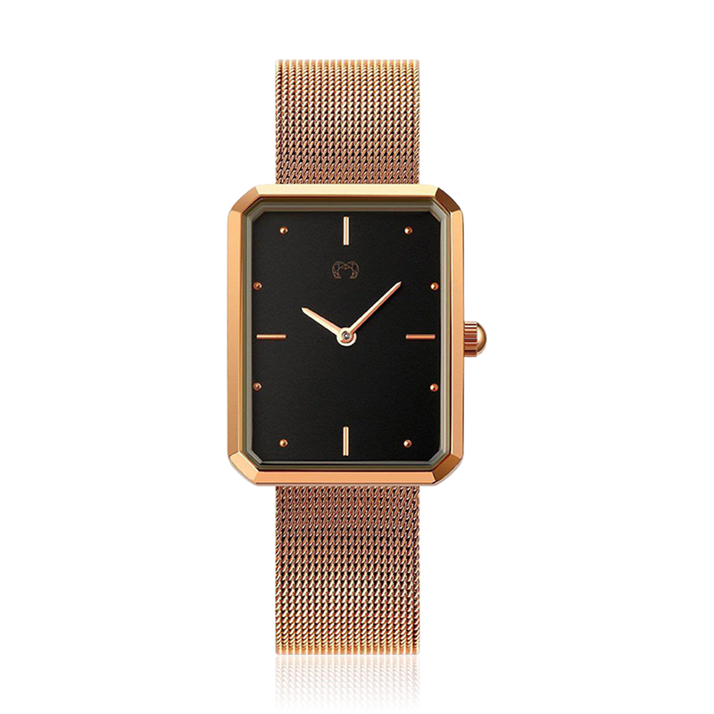 Kapten Watch ~ RoseBlack - SophiaJewels
