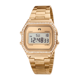 Orologio digitale vintage glitter ~ Oro