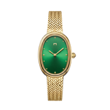 Vintage Retro Uhr ~ Silber Weiß